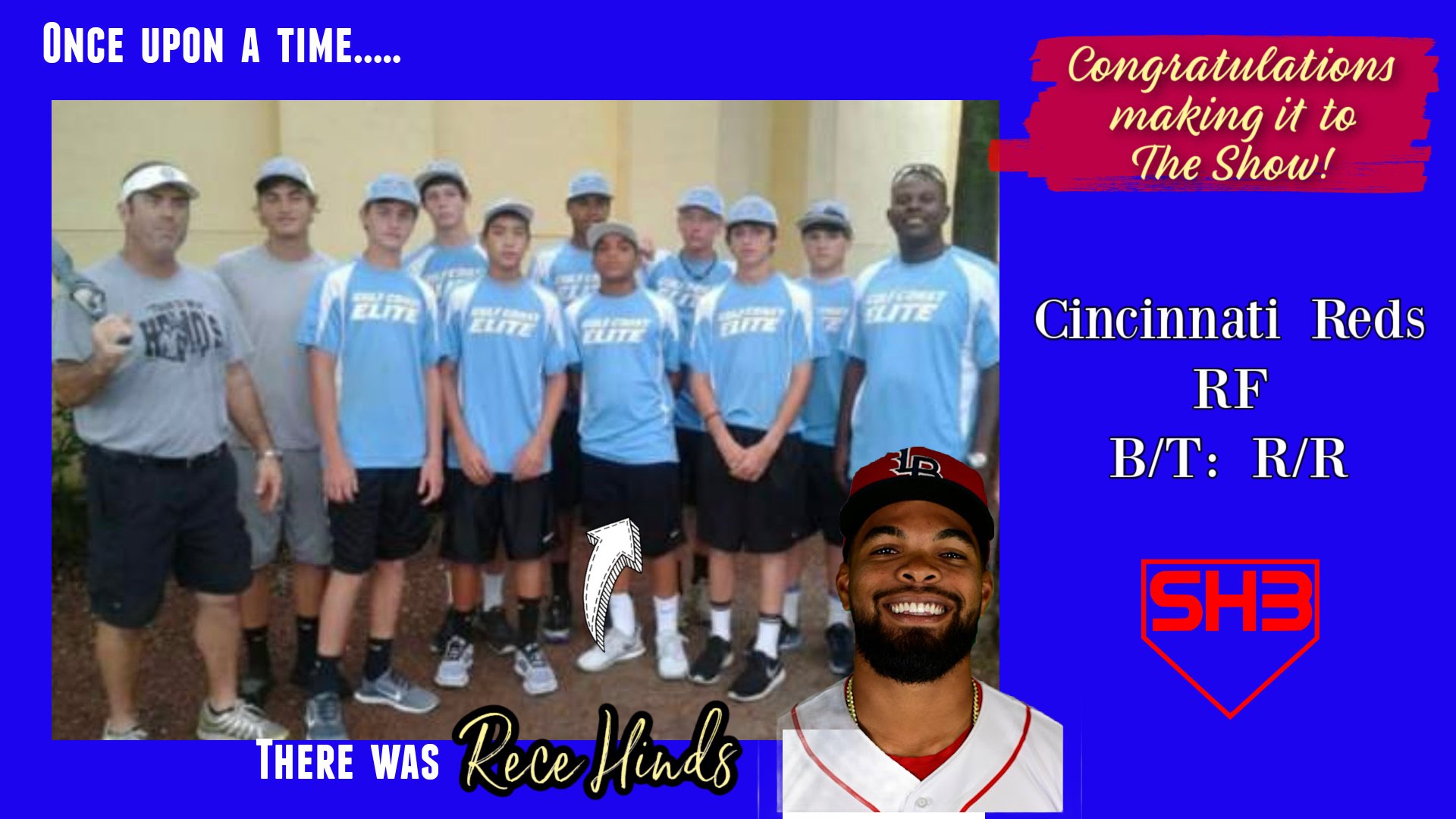 Former Gulf Coast Elite’s Rece Hinds Gets Called Up