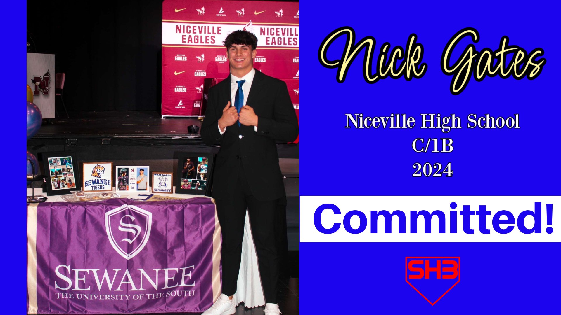 Nick Gates Commitment